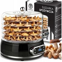 Maisto džiovintuvas vaisiams, daržovėms, grybams, 500W, 5 padėklai, su laikmačiu