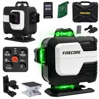 Kryžminis lazeris 16 linijų 4D, elektroninis savaime išsilyginantis, žalias