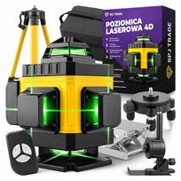 Lazerinis nivelyras 4D 16 krypčių 360 laipsnių su stovu