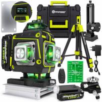 Kryžminis lazerinis nivelyras 360 Mapower žalias