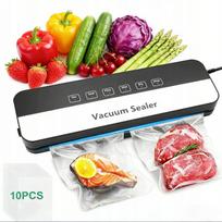 Vakuuminis maisto pakavimo aparatas 120W su 10 XXL maišelių