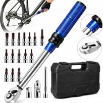Dviračių dinamometrinis raktas TORQUE WRENCH 1/4" 2-24 Nm