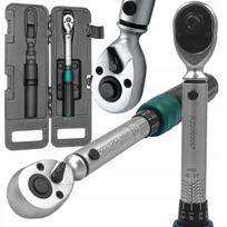 Veržliaraktis su užraktu 1/4'' 1-25 Nm dvispalvis Rockforce
