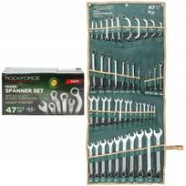 Raktų rinkinys 47 vnt. 6-32 mm CrV Rockforce