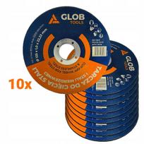 Diskai nerūdijančiam plienui 125mm GLOB TOOLS PREMIUM 10vnt