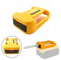 Akumuliatoriaus adapteris Dewalt 18V 20V DCB200 183 XR su USB C įkrovimu