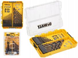 Metalo grąžtų rinkinys DEWALT 21 vnt. TOUGHCASE