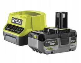 Akumuliatorių rinkinys RYOBI 4.0 Ah RC18120B-140X su įkrovikliu