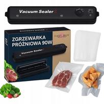 Automatinis vakuuminis maisto pakavimo aparatas 90W su 10 maišelių