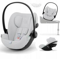 Lengva CYBEX CLOUD G I-Size 0–13 kg autokėdutė su įdėklu, Fog Grey