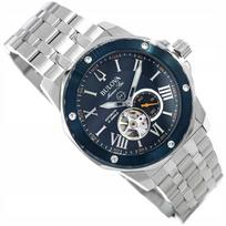 Vyriškas laikrodis Bulova 98A302 Marine Star Automatic 200M su apyranke