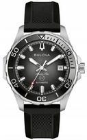 Vyriškas laikrodis Bulova 98B465 Marine Star Automatic, juodas, ant apyrankės