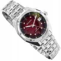 Vyriškas laikrodis Bulova 96B401 sidabrinis, su apyranke, su data