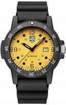 Vyriškas laikrodis Luminox X2.2005 SEA BASS 2000 juodas, dirželis, 100 m, anglies korpusas