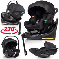 Automobilinė kėdutė su pasukamu ISOFIX i-Size pagrindu, 0-13 kg, reguliuojama