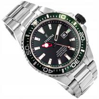 Vyriškas laikrodis Festina F20663/2 Diver, sidabrinis, 200 m