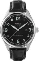Vyriškas laikrodis Timex Waterbury juodas automatinis dirželis