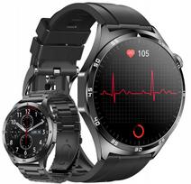 Vyriškas išmanusis laikrodis AMOLED 466x466, EKG, gliukozė, spaudimas, temperatūra