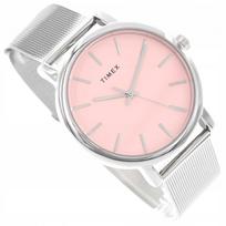 Moteriškas laikrodis Timex TW2Y69100 Trend Originals sidabrinis ant apyrankės