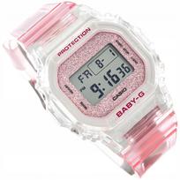 Moteriškas laikrodis Casio BGD-565GC-4ER BABY-G, rožinis, 100 m