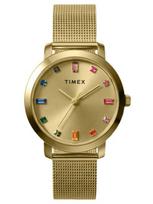 Moteriškas laikrodis TIMEX TW2Y48700 su dėžute ir graviravimu