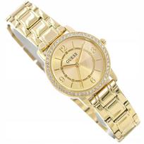 Moteriškas laikrodis GUESS GW0808L2 Melody Glamour, auksinis, su papildoma apyranke