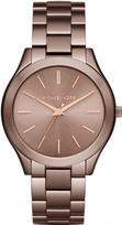Moteriškas laikrodis Michael Kors Slim Runway MK3418 rudas