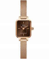 Moteriškas laikrodis Daniel Wellington Quadro Mini Melrose Amber 15