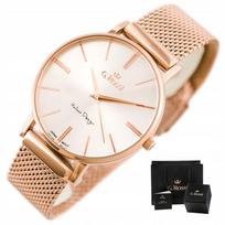 Moteriškas laikrodis G. Rossi Ralfia su auksine tinkline apyranke, dėžutė, graviravimas