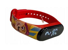 Vaikiškas laikrodis PAW PATROL, raudonas lankelis