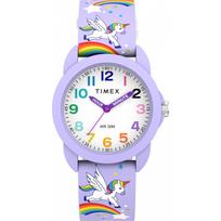 Vaikiškas laikrodis Timex TW2Y59600 su violetine apyranke