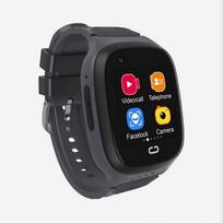 Vaikiškas laikrodis WISE! SMARTWATCH KIDS Amoled GPS SIM PL juodas