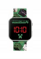 Minecraft LED laikrodis su personažo atvaizdu, įvairiaspalvis