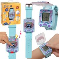 Vaikiškas Stitch multifunkcis laikrodis su žaidimais, žadintuvu ir chronometru