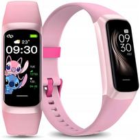 Vaikiškas laikrodis SMARTWATCH AMOLED SMARTBAND FIT SMS žingsniai pulsas