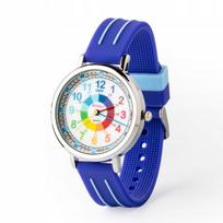 Vaikiškas laikrodis Kiddus Time Teacher Blue
