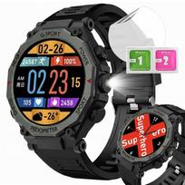 Vyrų išmanusis laikrodis XENIX PRO X9, Bluetooth skambučiai, pulsas, žingsniai, sportas