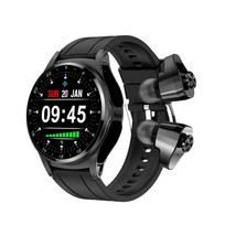 Išmanusis laikrodis su integruotomis Bluetooth ausinėmis GT66 TWS, atsparus vandeniui