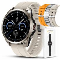 Išmanusis laikrodis vyrams GPS AMOLED SpO2 atsparus vandeniui