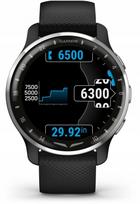Išmanusis laikrodis moterims GARMIN 010-02496-19 juodas