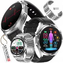 Išmanusis laikrodis vyrams AMOLED, EKG, cukraus, spaudimo ir temperatūros matavimas