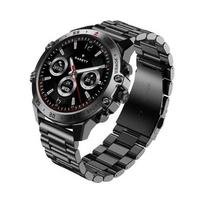 Išmanusis laikrodis Garett V14 Black Steel, Bluetooth, IP68, sportui