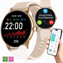 Išmanusis laikrodis moterims, cukraus matavimas, BT pokalbiai, Android, iOS