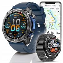 Vyriškas išmanusis laikrodis su GPS, AMOLED ekranu, balso įrašymo funkcija, atsparus vandeniui, 860mAh