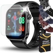 Išmanusis laikrodis CardioWatch Talk AMOLED EKG kraujospūdžio matavimas