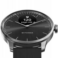 Išmanusis laikrodis Withings Scanwatch Light, 37 mm, juodas plienas, pulsas