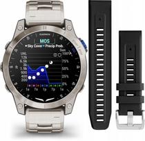 Vyriškas išmanusis laikrodis GARMIN 010-02582-51, plieninis, sportui, aviacijai