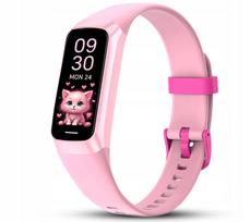 Išmanusis laikrodis vaikams Rubicon RNCF05 Kids rožinis AMOLED pulso ir žingsnių stebėjimas