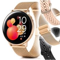 Moteriškas išmanusis laikrodis su AMOLED ekranu, GPS, SMS ir vandeniui atsparus