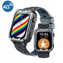 Vaikiškas išmanusis laikrodis CALMEAN Child Watch Bravo 4G, juodas